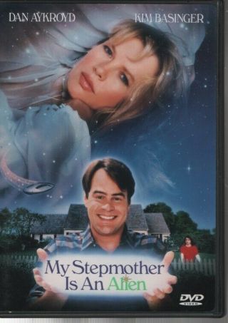 My Stepmother Is An Alien (dvd 1998) Dan Aykroyd Kim Basinger Rare Oop