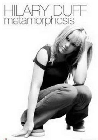 Hilary Duff Poster Metamorphosis Rare Hot 24x36