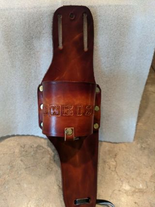 Vintage Budweiser Leather “holster” For Beer Can - Rare Item