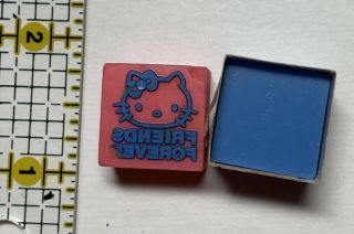 Vintage Sanrio Hello Kitty Eraser Made In Japan Rare