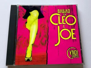 Cyndi Lauper Ballad Of Cleo & Joe Us Cd Maxi Single 5 Remixes Rare Oop Sisters