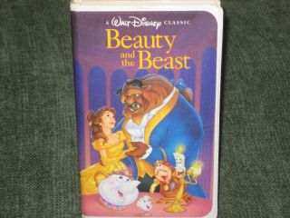 Beauty And The Beast Walt Disney Rare Black Diamond Edition 1992 Vhs 1325