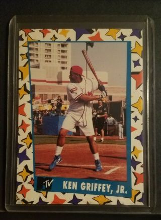 Rare Sp 1992 Ken Griffey Jr Mtv Rock N’ Jock Softball Challenge Limited /20000