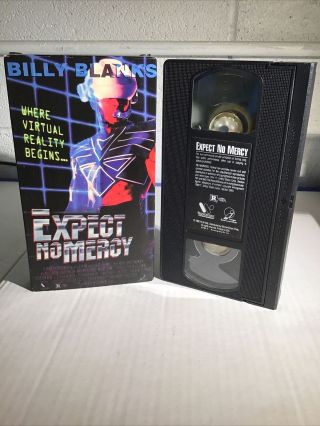 Expect No Mercy Rare Sci - Fi Martial Arts Vhs Billy Blanks Jalal Merhi 1995