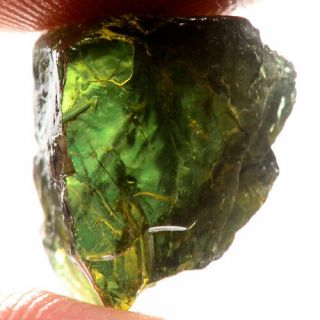 Rare Stone 13.  05ct Unheated Kornerupine Rough 100 Natural Facet Specimen Nr
