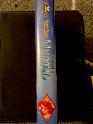 Disney The Little Mermaid (VHS,  1989,  Diamond Edition) RARE BANNED COVER 2