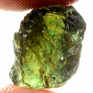 Rare Stone 10.  45ct Unheated Kornerupine Rough 100 Natural Facet Specimen Nr