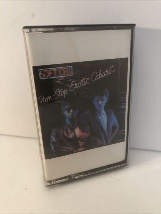 Soft Cell Non Stop Erotic Cabaret 1981 Rare Cassette Tape Oop M5s 3647 Sire