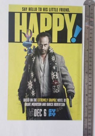 Happy Christopher Meloni Tv Show Rare Print Advertisement