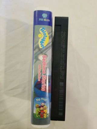 Teletubbies Bedtime Stories and Lullabies (VHS,  2000) PBS Kids S/H RARE 2
