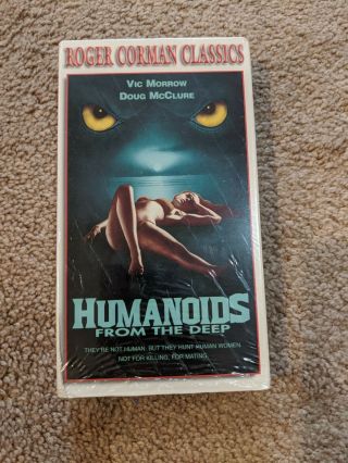 Humanoids From The Deep (vhs,  Roger Corman Film) Rare&oop