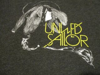 Unwed Sailor 2011 Tour Ep T - Shirt - Xl Rare Music Johnathon Ford Pedro The Lion