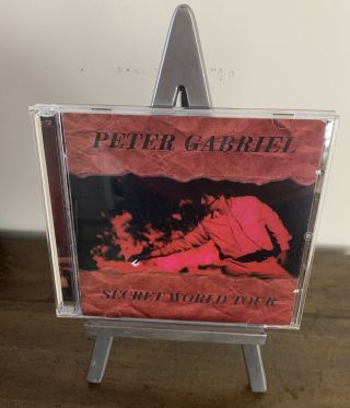 Peter Gabriel Secret World Tour ‘93 2 Disc Cd Made In Italy Rare
