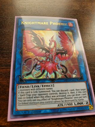 Knightmare Phoenix Ultra Rare Mp19 - En027 Near - 1st Edition