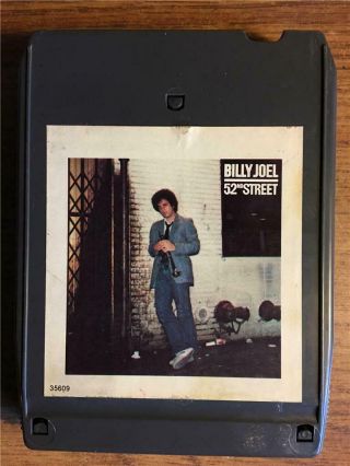 Billy Joel 52nd Street Vintage Rare 8 Track Tape Late Nite Bargain