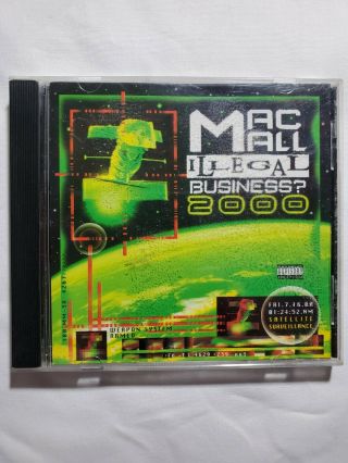 Mac Mall - Illegal Business? 2000 Cd Rare Opp Bay Area Rap Khayree Mac Dre Ybb