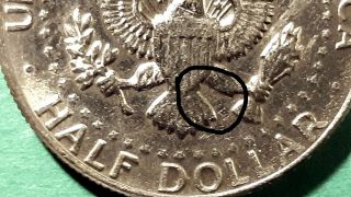 1983 P Kennedy Half Dollar With Rare Error,  Known As “no Fg "