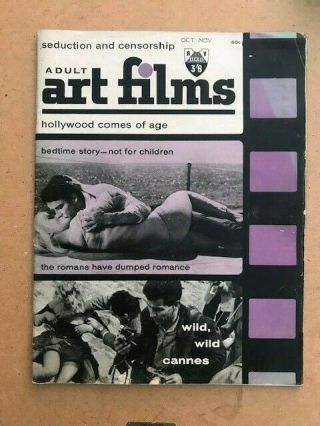 Adult Art Films 1963 Rare 1st Vol Sophia Loren Hollywood Seduction Censorship