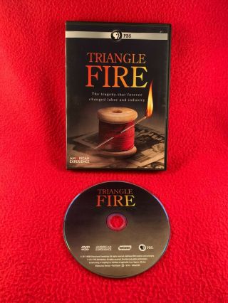 Pbs American Experience Triangle Fire Dvd 2011 Doc Documentary Rare Region 1 Usa