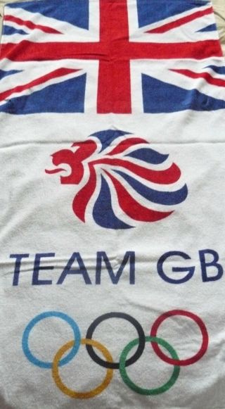 2012 London Olympic Games - Rare Team Gb - Bath Towel - Licensed Goods -