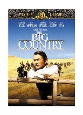 The Big Country (dvd,  2001,  Western Legends) Rare Oop Classic