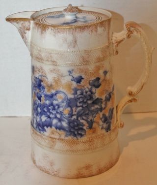 Antique H&k Tunstall - Verona - Coffee Pot - 7 3/4 " Tall - Rare