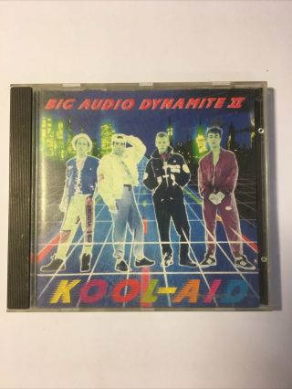 Big Audio Dynamite 2 Kool Aid Rare Cd Bad Ii Mick Jones Rush
