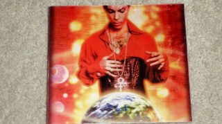 Prince Planet Earth Cd,  Rare Holographic 3d Cover,  Exc Cond,  Fast Ship