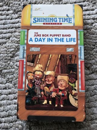 Shining Time Station Juke Box Puppet Band Day In The Life (vhs 1993) Rare