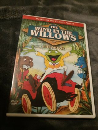 The Wind In The Willows - The Movie Rare Animated Kids Dvd 1998