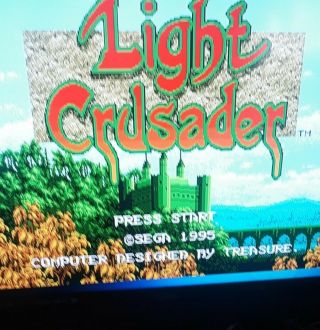 Light Crusader (sega Genesis,  1995) Rare