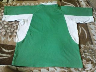 RARE RUGBY SHIRT - IRELAND HOME 2005 - 2006 SIZE L 3