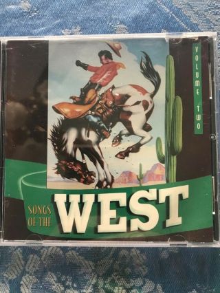 Songs Of West,  Volume Two Rhino Cd,  Like,  Rare & Oop 1994