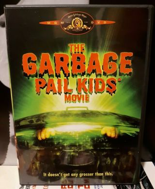 The Garbage Pail Kids Movie Dvd Mgm Rare Oop