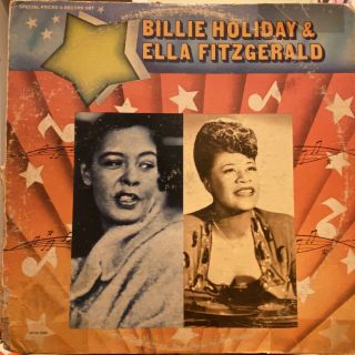 Billie Holiday Ella Fitzgerald Billie & Ella Lp 2xlp Mca 2 - 4099 Rare Jazz