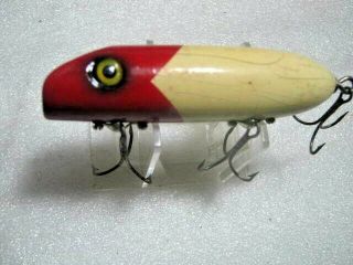 Rare Old Vintage South Bend Bass Oreno Three Hook Topwater Wood Lure Lures