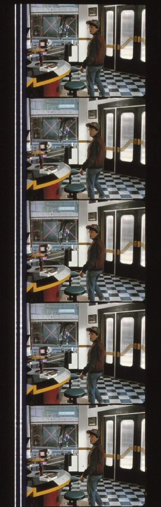 Back To The Future 2 35mm Film Cell Strip Very Rare U121