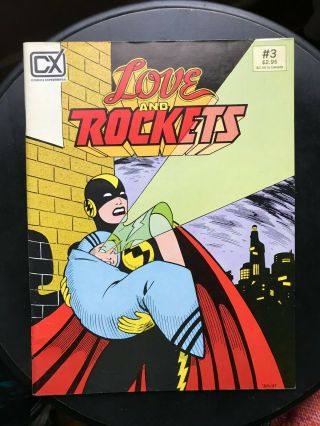 Love And Rockets 3 Hernandez Brothers 1st Print Rare 1982 Fantagraphics