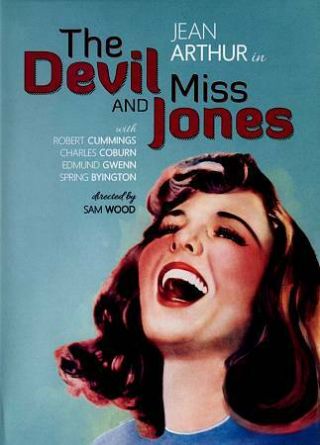 The Devil And Miss Jones - Jean Arthur Sam Wood Robert Cummings - Rare Oop