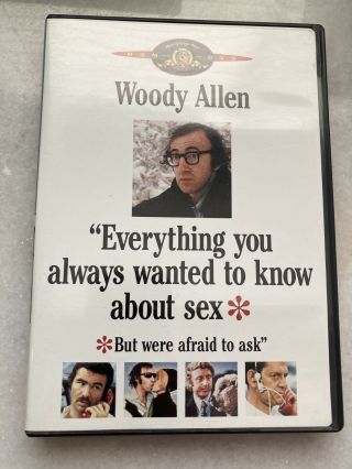 Everything You Always Wanted To Know About Sex Dvd - Woody Allen (oop/rare)