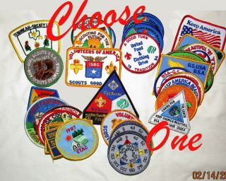 30 Rare Patches Joint Boy & Girl Scout Activities 1970 - 2003 Choose One Combine