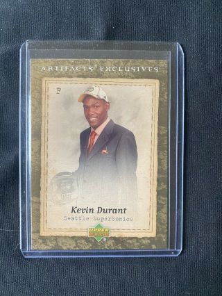 2007 - 08 Upper Deck Artifacts Kevin Durant Rookie Rare