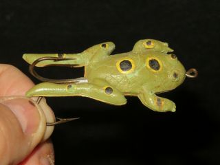 Rare Vintage Frog Fishing Lure Very Old &