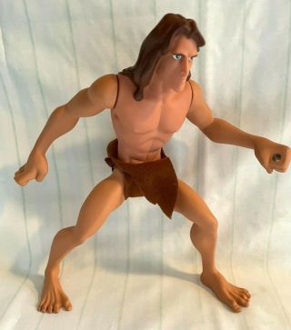 Htf Vintage Disney Tarzan Action Figure 1999 Rare Jungle Hero Disney’s Tarzan