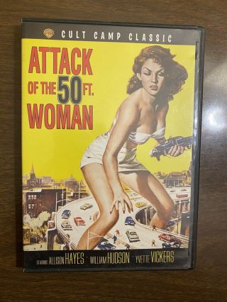 Attack Of The 50 Ft.  Woman Rare Oop Dvd