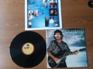 1987 Very Good,  Rare George Harrison Cloud Nine W1 25643 Lp33