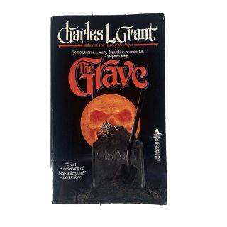 The Grave By Charles L Grant Paperback 1st Tor Edition Rare Horror Novel