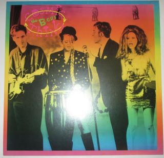 B 52s Rare Double Sided Promo Poster Flat Cosmic Thing (1989)
