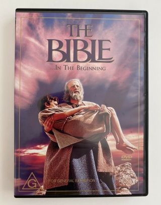 The Bible - In The Beginning (dvd) Region 4 Rare Oop 1966 Movie Like