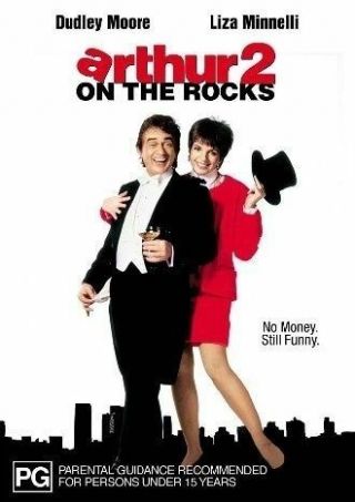 Arthur 2 - On The Rocks (dvd) Region 4 Dudley Moore Liza Minnelli Rare Oop